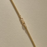 Crescent Stone Necklace | Gold