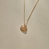 Elysian Shell Necklace | Bronze