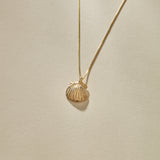 Elysian Shell Necklace | Gold