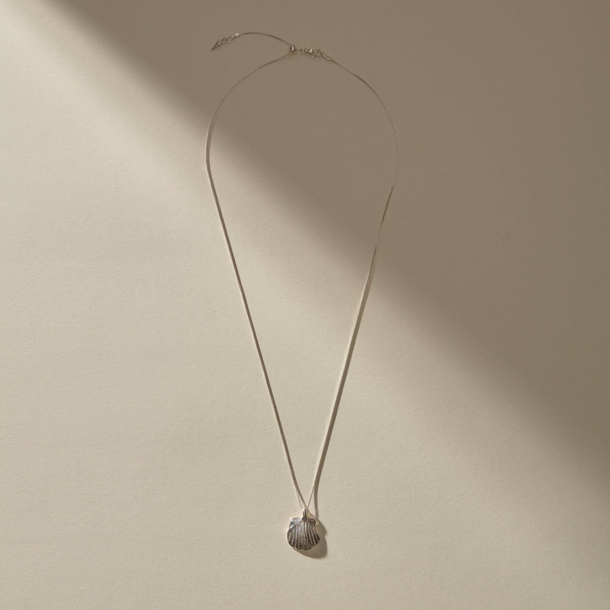 Elysian Shell Necklace | Silver