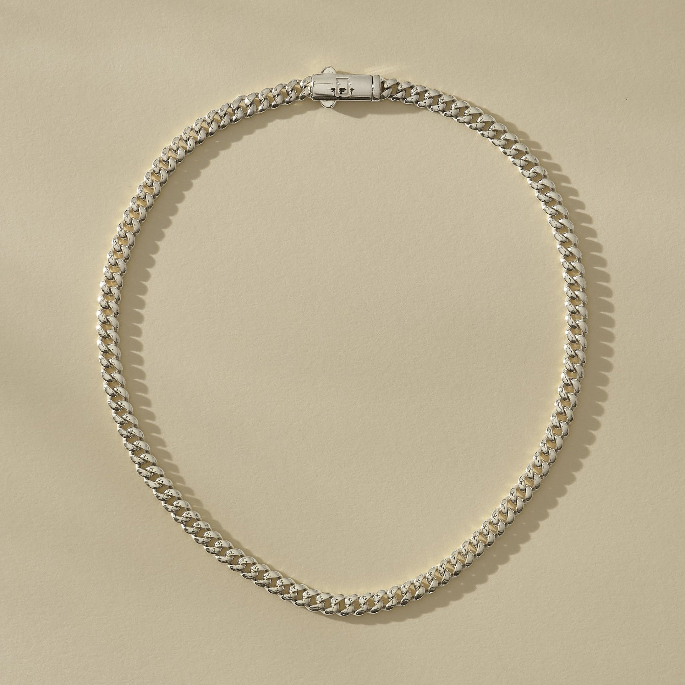 Sagrado Cuban Chain Necklace | Silver