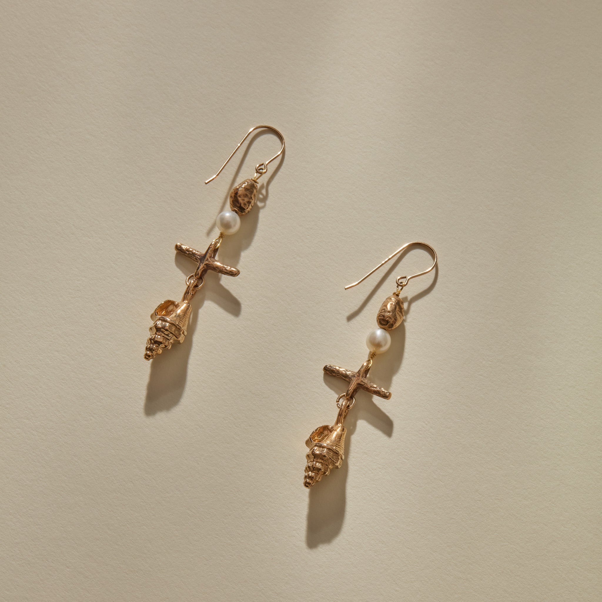 Sereia Chandelier Earrings | Bronze