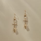 Sereia Chandelier Earrings | Gold