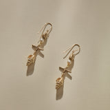 Sereia Chandelier Earrings | Gold