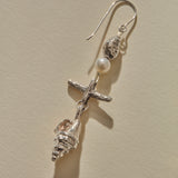 Sereia Chandelier Earrings | Silver