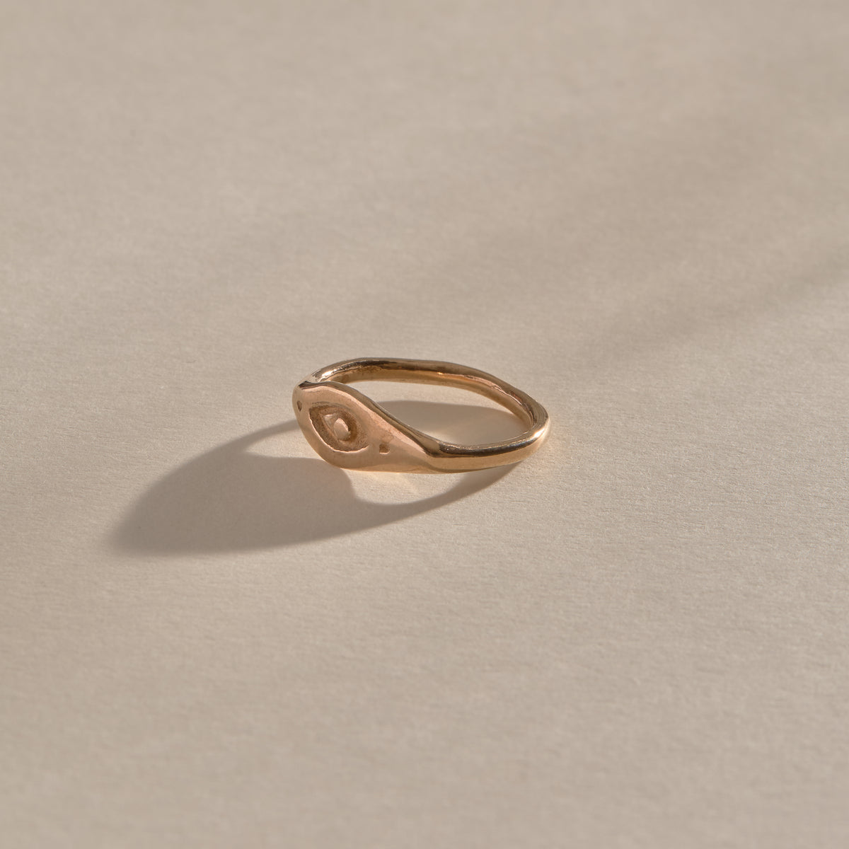 Evil Eye Ring | Bronze