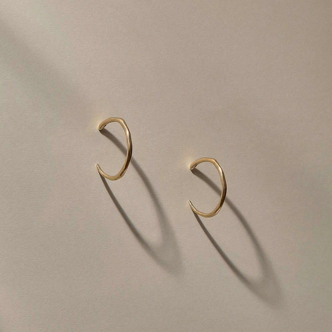 Gitana Hoops | Gold