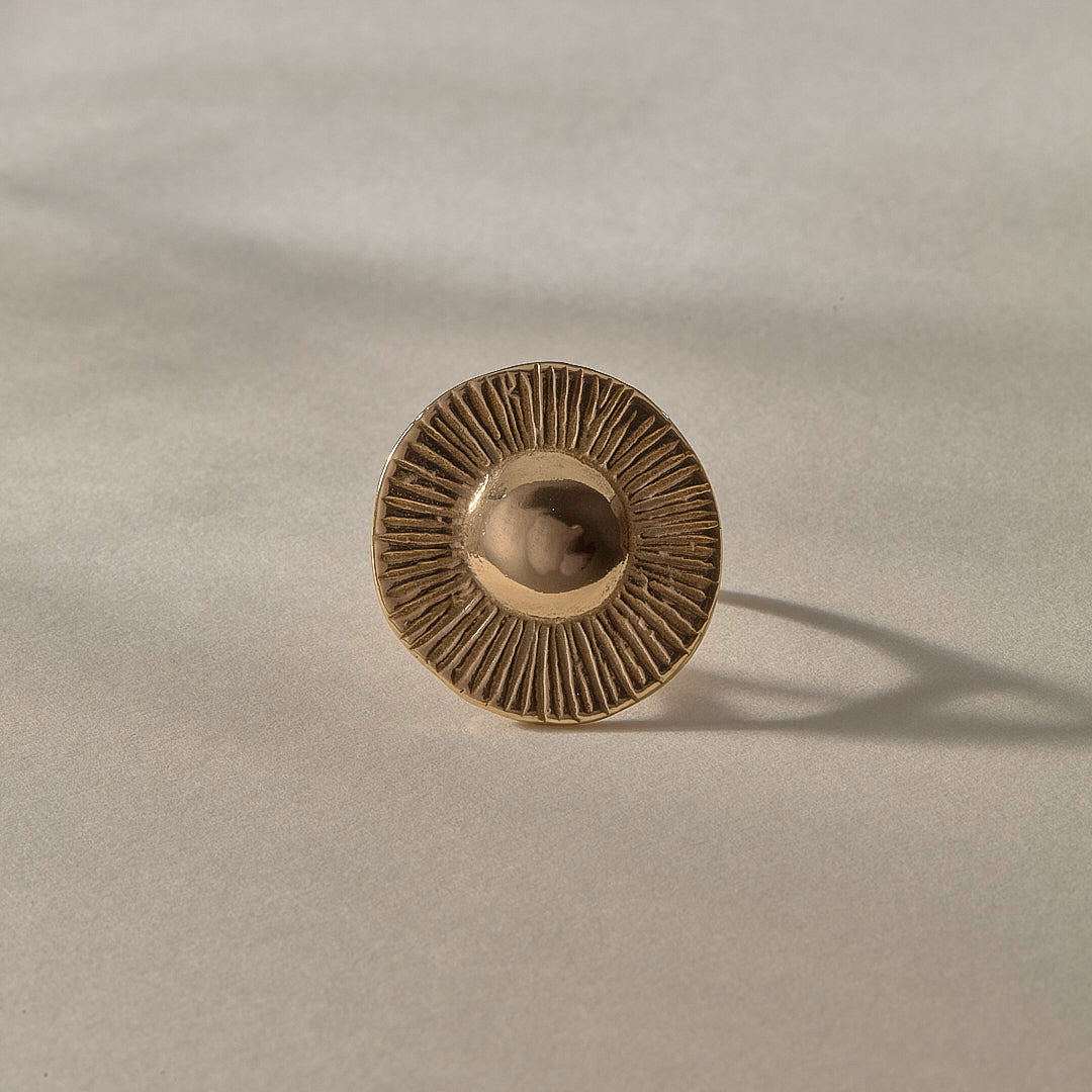 Heart of the Sun Ring | Gold