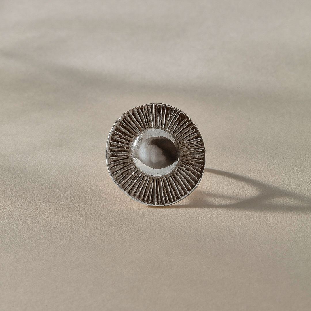 Heart of the Sun Ring | Silver