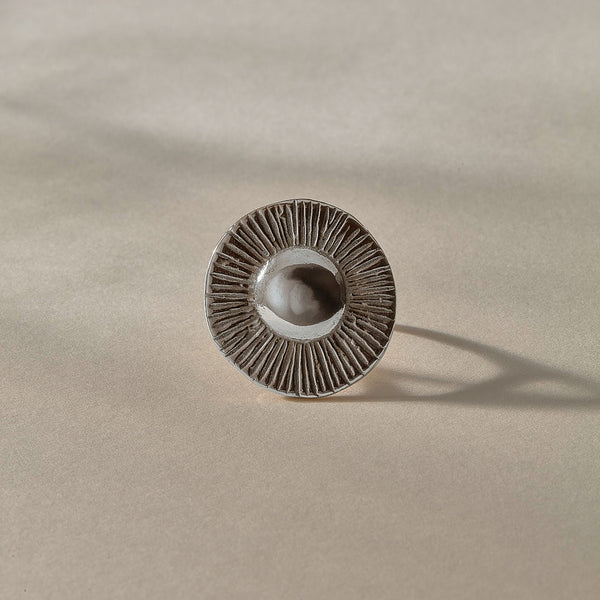 Heart of the Sun Ring | Silver