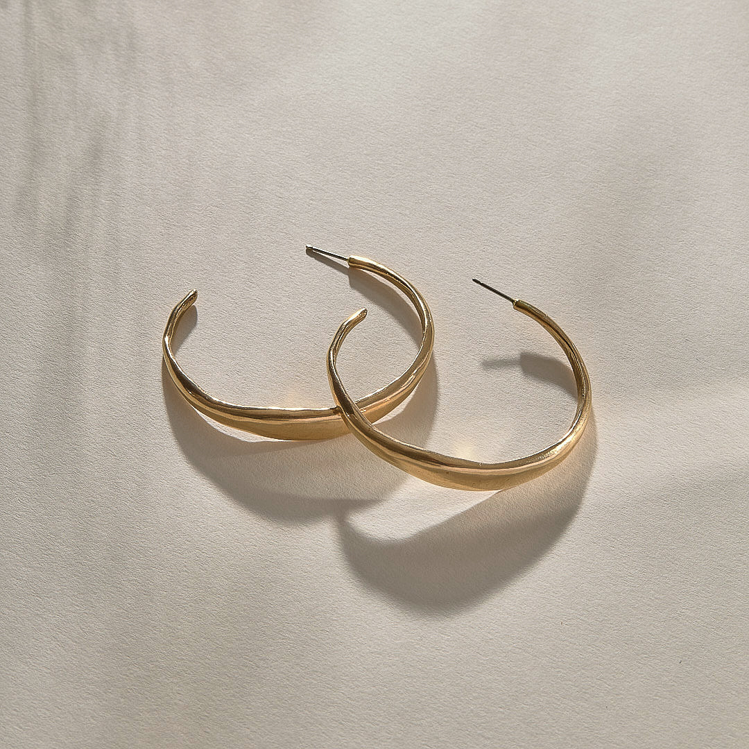 La Mer Hoops | Gold