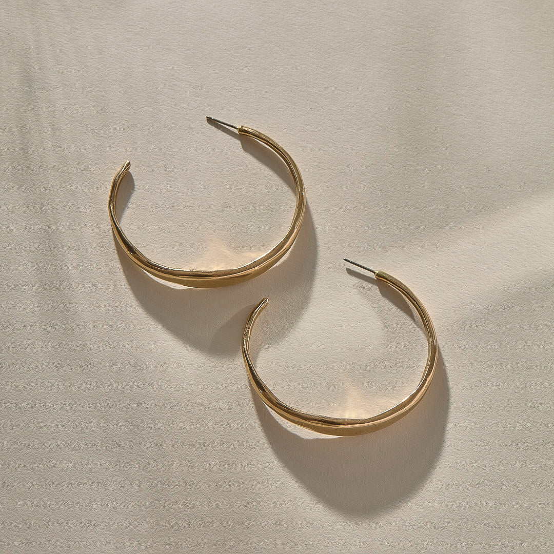 La Mer Hoops | Gold