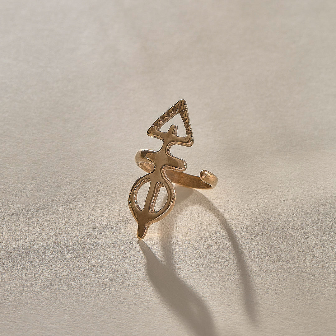 Ma'at Elemental Ring | Bronze