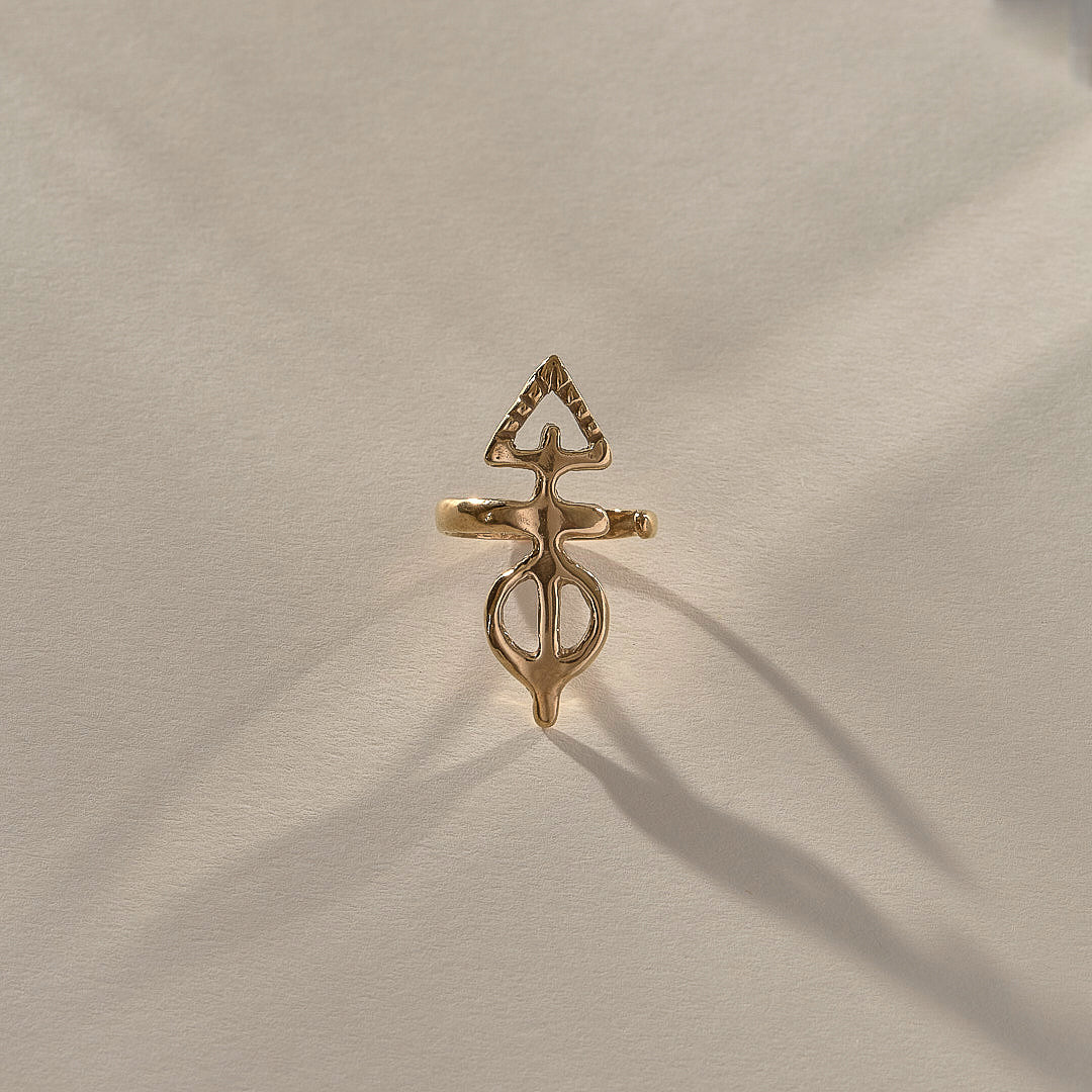 Ma'at Elemental Ring | Gold