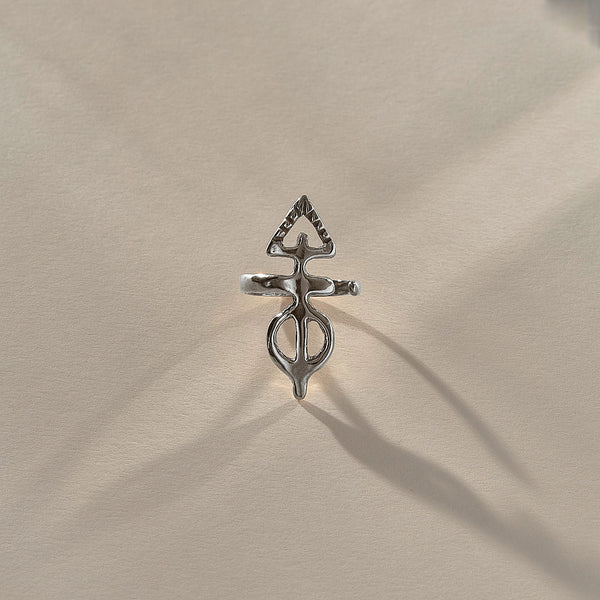Ma'at Elemental Ring | Silver