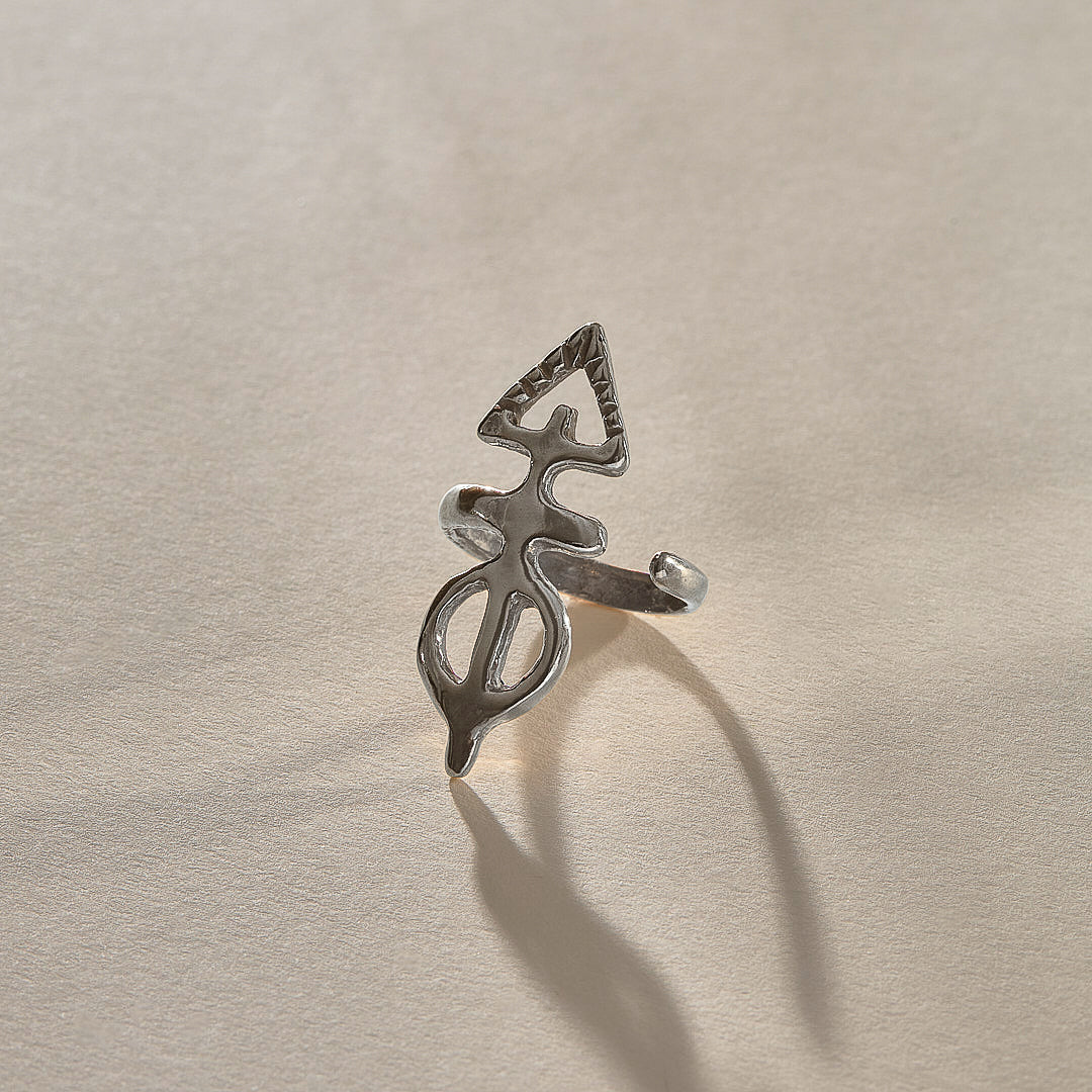 Ma'at Elemental Ring | Silver