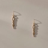 Serpent Earrings | Bronze