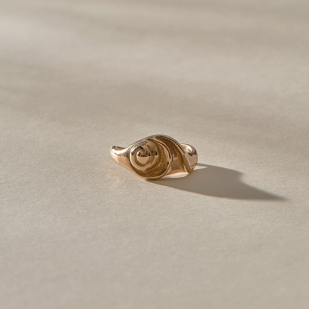 The Neptune Shell ring by Catori Life