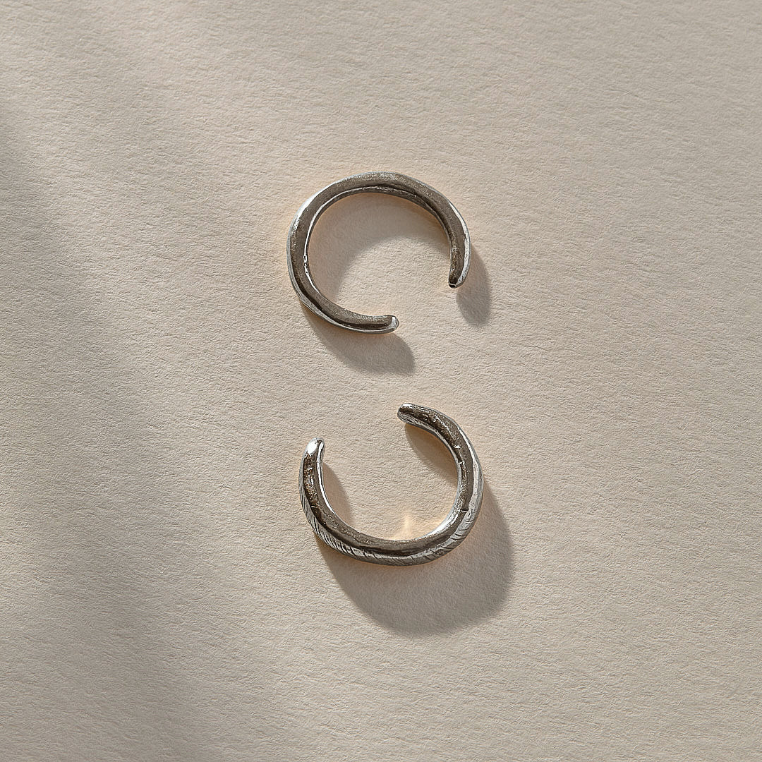 Padma Cuff Set | Silver