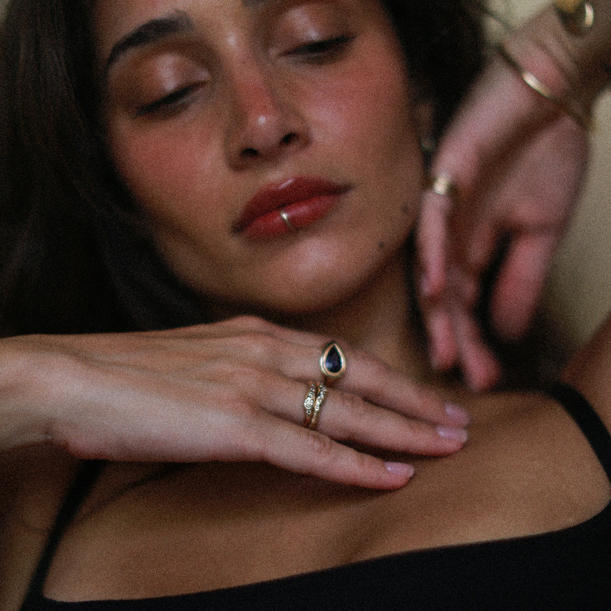 Umba Sapphire Signet Ring | OOAK