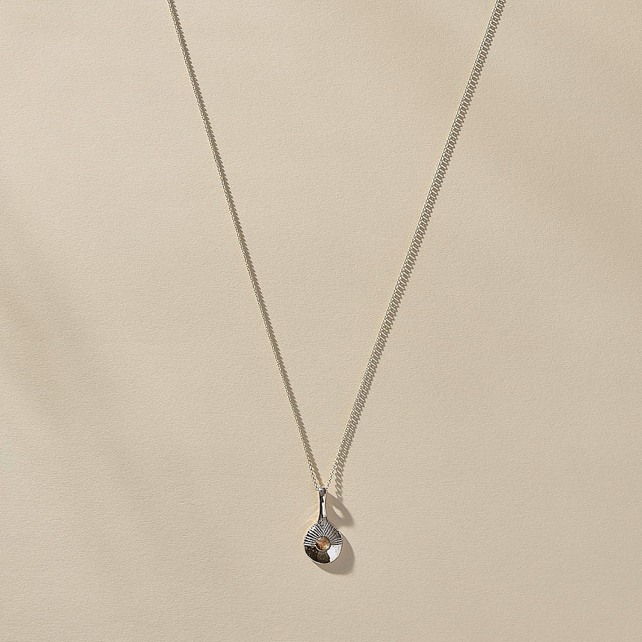 Reflections Pendulum Necklace | Silver