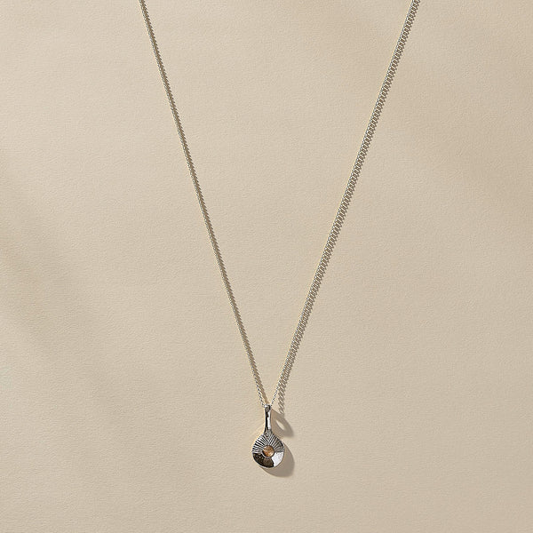 Reflections Pendulum Necklace | Silver