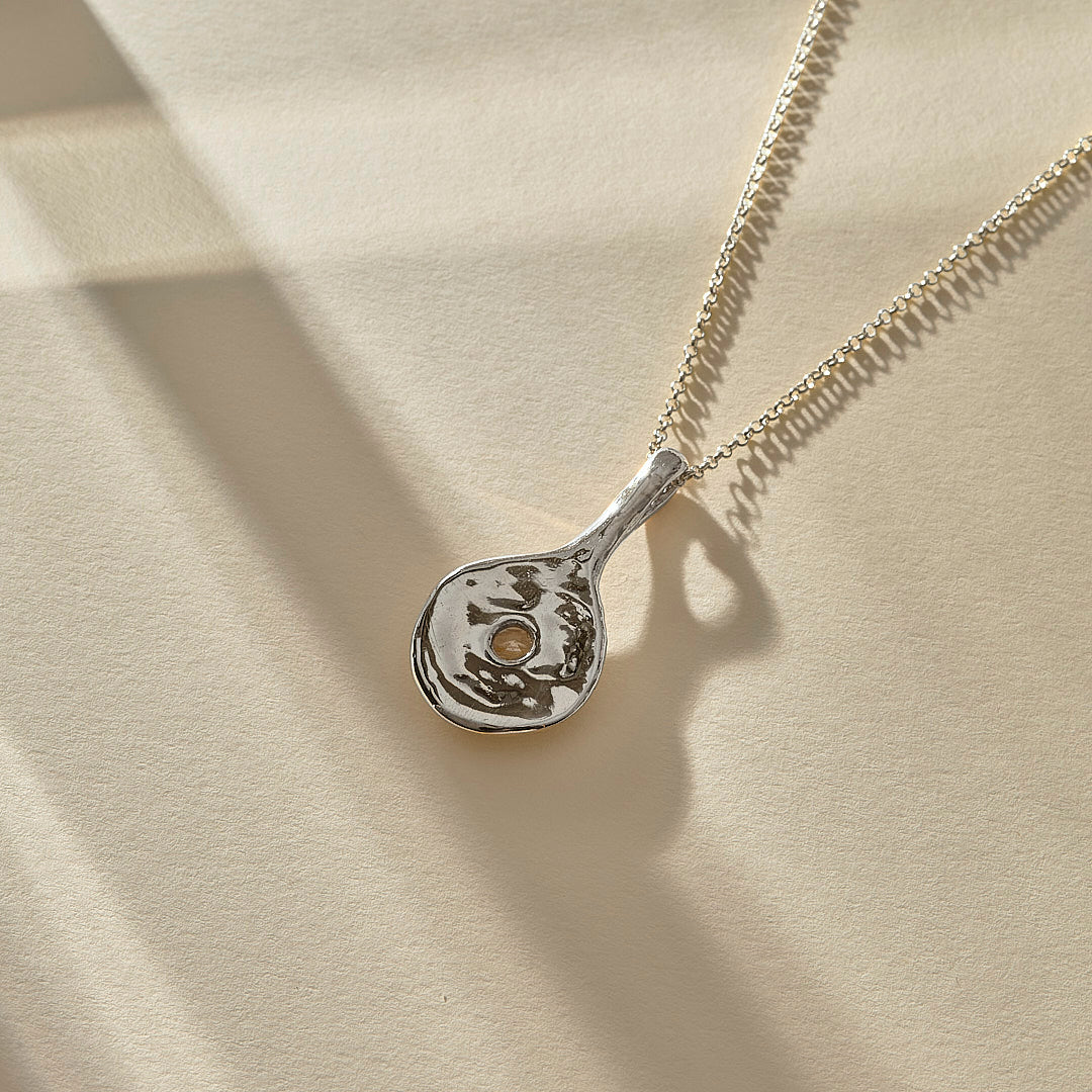 Reflections Pendulum Necklace | Silver