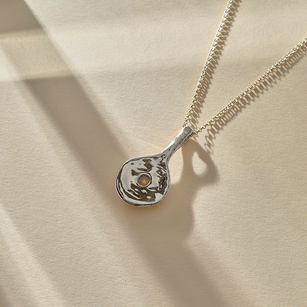 Reflections Pendulum Necklace | Silver