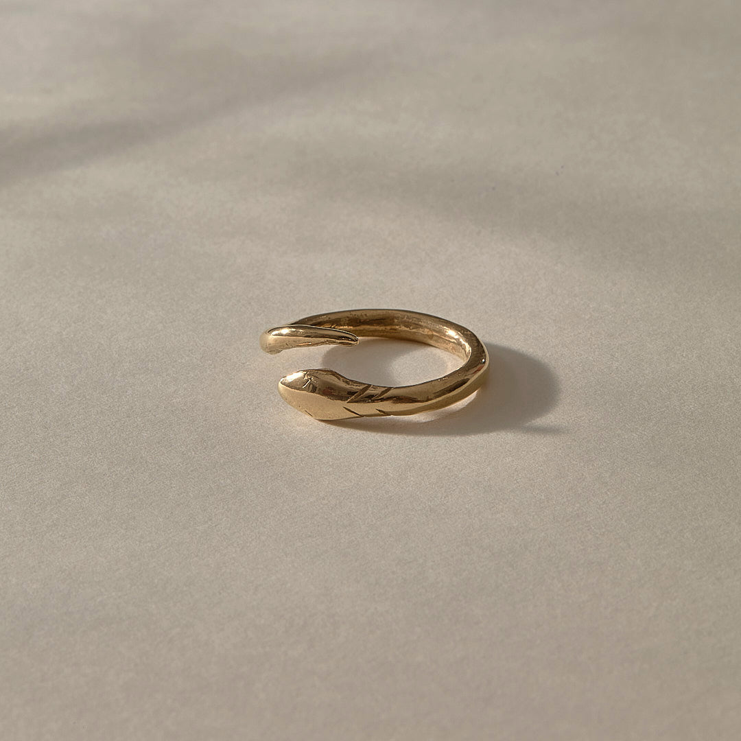 Serpent Ring | Bronze