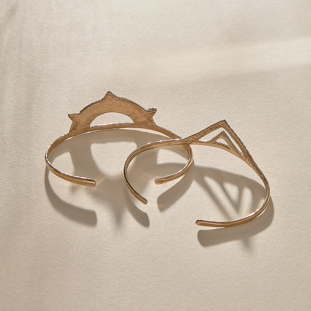 Sunkeeper + Pyramids Cuff Set