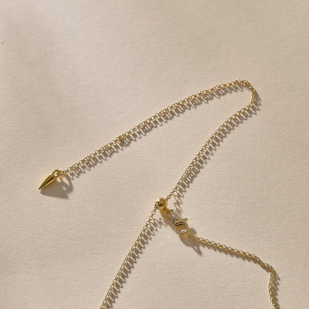 Temple Necklace | Bronze