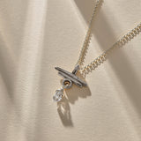 Temple Necklace | Silver