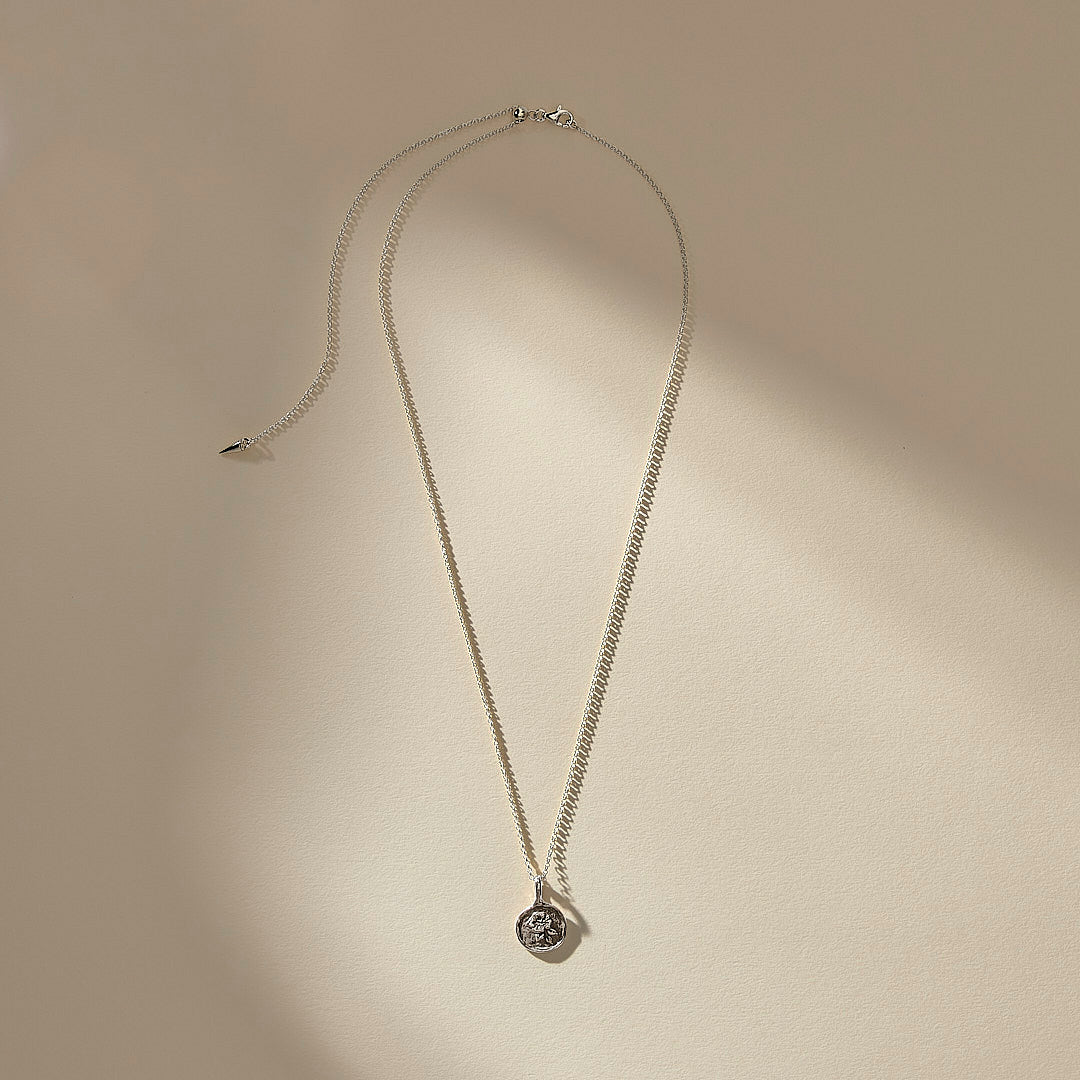 Wild Rose Necklace | Silver
