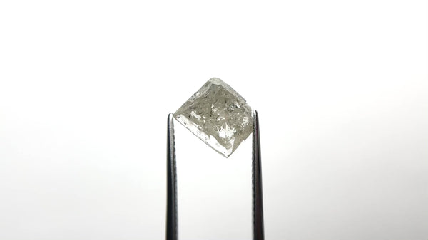 One Of A Kind | Rough Polished Diamond Signet #1