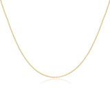 Round Cable Chain Necklace | Gold