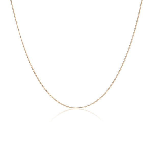 Tiny Curb Vermeil Chain - Catori Life